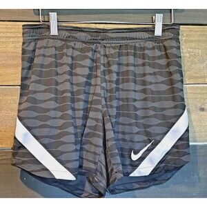 Nike Strike Women's Size M Football Shorts Sport Running Black/Gray